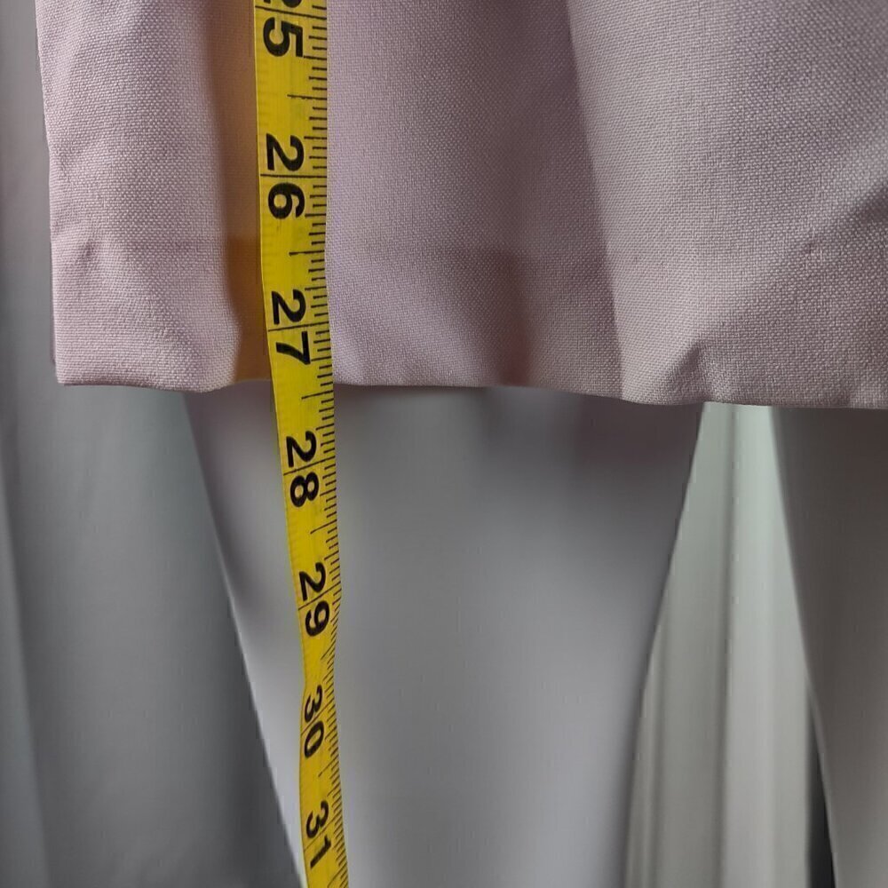 Fashion Bug Women's Pink One Button Short Sleeve, Blouse Shirt Plus Size 16W - Picture 6 of 12